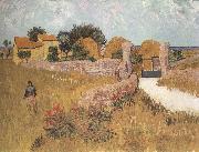 Vincent Van Gogh Bondgard in Provence Sweden oil painting artist